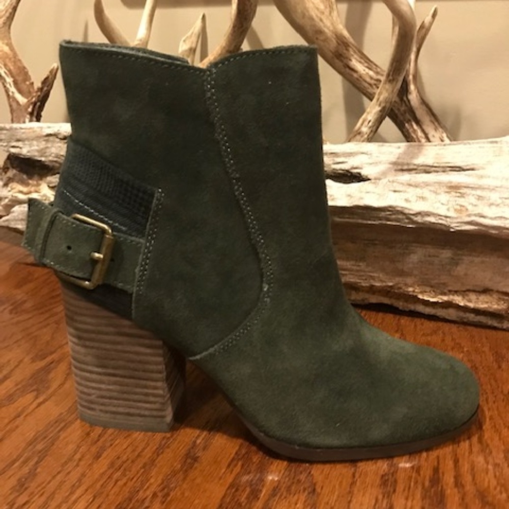 Sbicca Bootie Hunter Green